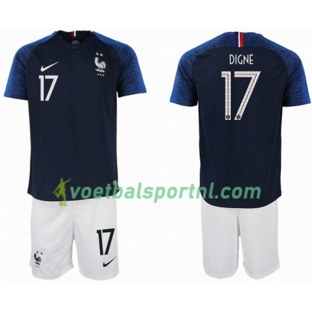 Frankrijk DIGNE 17 2 star Kind Thuis Tenue WK voetbal 2018